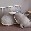 Peluche Douce Marine Animal Garçon Jouet Peluche Baleine Requin Oreiller Fille Enfants Cadeau D’Anniversaire Décoration De Ch
