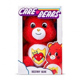 Care Bears Ours du Destin en Peluche de Taille Moyenne de 35 cm, Peluche Mignonne à Collectionner, Peluche pour garçons et Fi