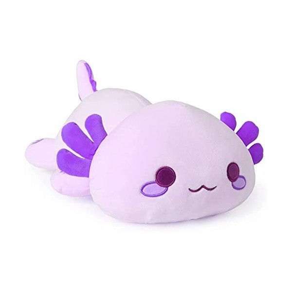 shownicer Peluche Axolotl Kawaii Axolotl Peluche Axolotl Doudou en peluche Jouet Coussin de lancer Doudou Cadeau pour enfants