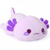 shownicer Peluche Axolotl Kawaii Axolotl Peluche Axolotl Doudou en peluche Jouet Coussin de lancer Doudou Cadeau pour enfants