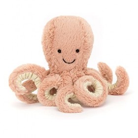 Jelly Cat Bébé Poulpe Odell Octopus Jellycat ODB4OC 