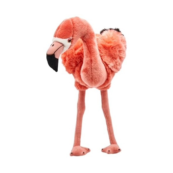 Uni-Toys - Flamant Rose, Debout - 46 cm Hauteur - Oiseau - Peluche, Doudou