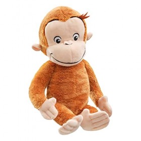 Schmidt Spiele- Peluche Coco Le Singe Curieux 26 cm, 42740, coloré