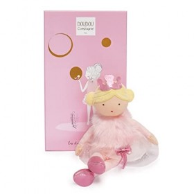 Jolijou - Poupée Princesse en Tissu Blonde - Oriane - Les Demoiselles Précieuses - Boite Cadeau - 30 Cm - Peluche Elegante - 