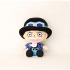 Sakami Merchandise Figurine One Piece Sabo en Peluche 25 cm – Original & sous Licence, Multicolore