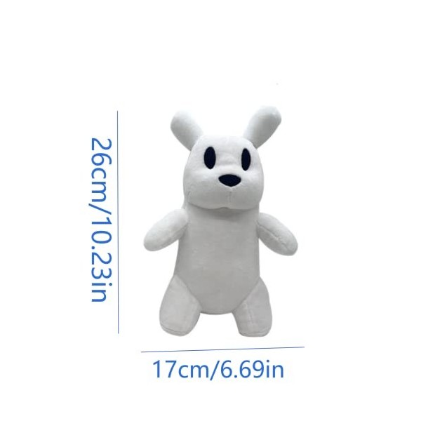 FLYKEE Rain World slugcat Peluche, 26cm / 10.23 Pouces Rain World slugcat Peluche poupée, poupée en Peluche Halloween Noël An