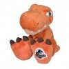 NICOTOY 6305875204 Jurassic World, Dinosaure, T-Rex, Orange, 46 cm, Peluche, 0m+