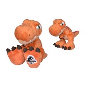NICOTOY 6305875204 Jurassic World, Dinosaure, T-Rex, Orange, 46 cm, Peluche, 0m+