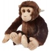 WWF - Peluche Singe Chimpanzé - Peluche Réaliste avec de Nombreux Détails Ressemblants - Douce et Souple - Normes CE - Hauteu