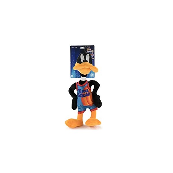 Peluche Looney Tunes - Daffy Duck - Space Jam - Qualité Super Soft