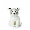 WWF - Peluche Chien Husky - Peluche Réaliste avec de Nombreux Détails Ressemblants - Douce et Souple - Normes CE - 23 cm