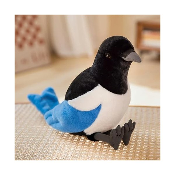 EacTEL Pigeon Peluche Haute Qualité Doux Réaliste Pigeon Oiseau Peluche Animal Peluche Jouet Modèle Cadeau Anniversaire Cadea