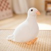 EacTEL Pigeon Peluche Haute Qualité Doux Réaliste Pigeon Oiseau Peluche Animal Peluche Jouet Modèle Cadeau Anniversaire Cadea