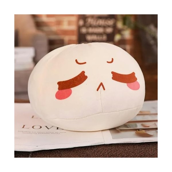 NOpinz Kawaii Chignon en Peluche Jouet en Peluche Bande dessinée Nourriture Chignon poupée en Peluche canapé Sieste Oreiller 