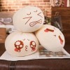 NOpinz Kawaii Chignon en Peluche Jouet en Peluche Bande dessinée Nourriture Chignon poupée en Peluche canapé Sieste Oreiller 