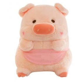 VOTIVA Jouets en Peluche Mignon Lulu Cochon en Peluche poupée créative Mignon habillé Cochon poupée accompagnant et Jouant Ca