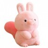 HYSTERIA Jouets en Peluche Mignon Lapin Cochon Poupée Enfants Chiffon Poupée en Peluche Jouet Rose Cochon Lapin Fille Cadeau 