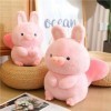 HYSTERIA Jouets en Peluche Mignon Lapin Cochon Poupée Enfants Chiffon Poupée en Peluche Jouet Rose Cochon Lapin Fille Cadeau 