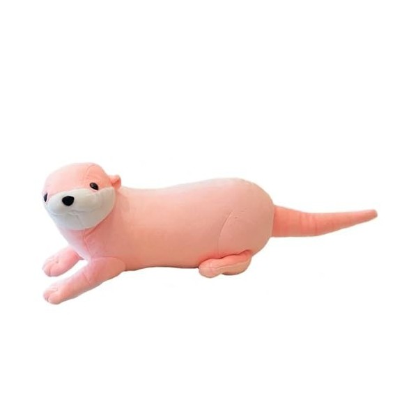 Reallife Loutre de rivière eurasienne Jouet en Peluche Animal Sauvage réaliste poupée en Peluche Doux Belle Paresseux Jouets 