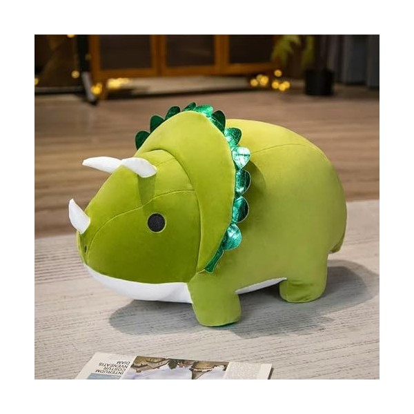 NOpinz Nouveau Peluche Dinosaure Poupée Tricératops Stégosaure Dinosaurus Peluche Jouet Dessin Animé Kawaii Animal Anniversai