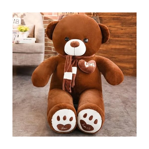 Câlin Ours Poupée Ours en Peluche Mignon Peluche Ours en Peluche Fille Lit Coussin Fille Cadeau D’Anniversaire Ours Amant Cad