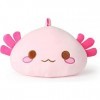 shownicer Peluche Axolotl Kawaii Axolotl Peluche Axolotl Doudou en peluche Jouet Coussin de lancer Doudou Cadeau pour enfants