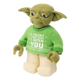 Personnage en Peluche Lego Star Wars Yoda Holiday