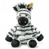 Steiff Zebra Soft Cuddly Friends zèbre Zora, 069109, Blanc/Noir, 30 cm