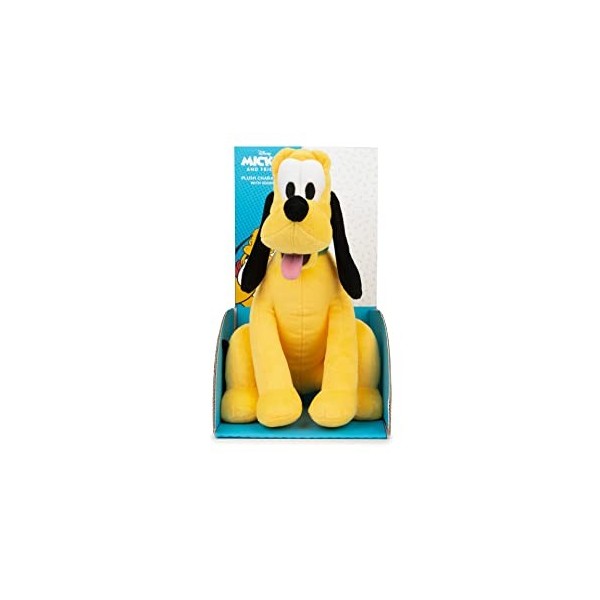 Play by Play Peluche Chien Pluto 30 cm avec Son