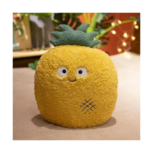 Drôle de Coussin de Fruits Peluche Peluche Avocat Moelleux Fraise Kawaii Nourriture poupée décoration Chaude Cadeau Anniversa