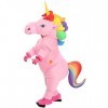 JYZCOS Costume gonflable licorne