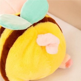 VOTIVA Jouets en Peluche Nouveau Abeille Cochon en Peluche Poupée À Cheveux Longs Rose Cochon en Peluche Poupée Prêt for La V