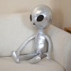 Kawaii Alien Poupée en Peluche Jouets Mode Créatif Décoration D’intérieur Festif Petit Ami Cadeau D’Anniversaire Cadeau De No