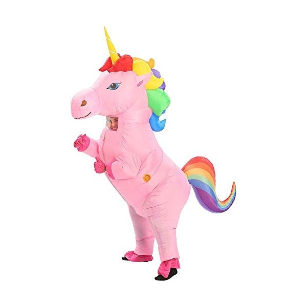 JYZCOS Costume gonflable licorne