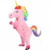 JYZCOS Costume gonflable licorne