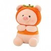 SNUFF Jouet en Peluche Ruyi – poupée en Peluche Cochon de Dessin animé, Oreiller créatif et Mignon, Coussin de Chevet, Cadeau