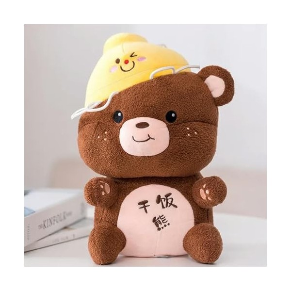 Nouilles Mignonnes Riz Ours en Peluche Ours en Peluche Manger Nourriture en Peluche Dessin Animé Animal Poupée Haute Qualité 