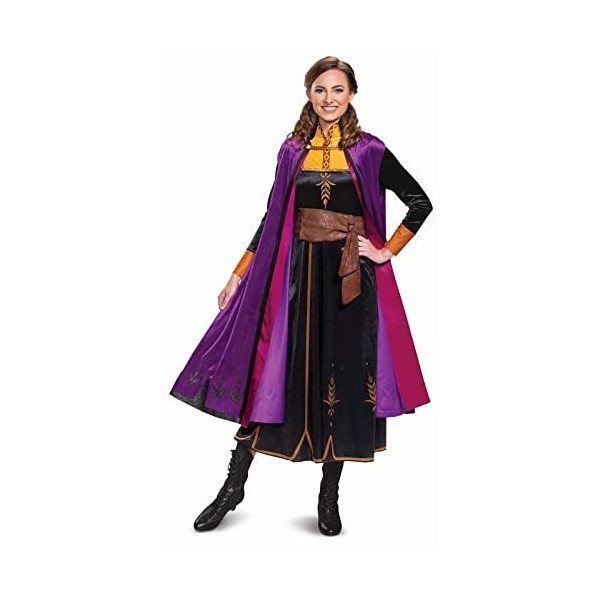 Adulte Femmes la Reine des Neiges Anna Déguisement Cosplay Fête Robe  Costume