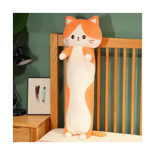 NOpinz Coussin en Peluche, Chat en Peluche Mignon, Jouet en Peluche, canapé de Dessin animé, Coussin Petit ami, poupée Animal
