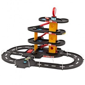Grandi Giochi - Garage 4 Niveaux avec Piste et 2 Voitures incluses - GIAV00559