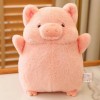 NOpinz Kawaii Cochon Peluche poupée Dessin animé Mignon Cochon Peluche Jouet Oreiller Coussin décoration Cadeau d’Anniversair