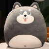 NOpinz Une variété de Styles Lapin Cochon Poulet Oreiller en Peluche avec Couverture Doux Dessin animé Animal Dinosaure Husky