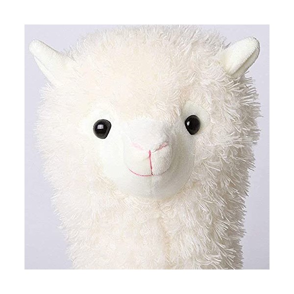 XIAOHONG Jouet en peluche dalpaga de 46 cm, grand animal en peluche lama, poupée dalpaga lama, oreiller en peluche doux et 