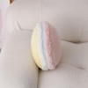 Nouveau Macaron De Couleur Unie Rond Gâteau Créatif en Peluche Poupée Coussin Cadeau Décoration De La Maison Anniversaire Cad