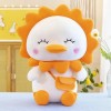 Géant Mignon Dessin animé Canard en Peluche Jouet Tournesol Canard Sourire poupée Anniversaire Cadeau de Noël pour Les Enfant