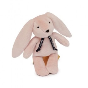 Malou Tradition Petit Lapin dorlotin Peluche Rose