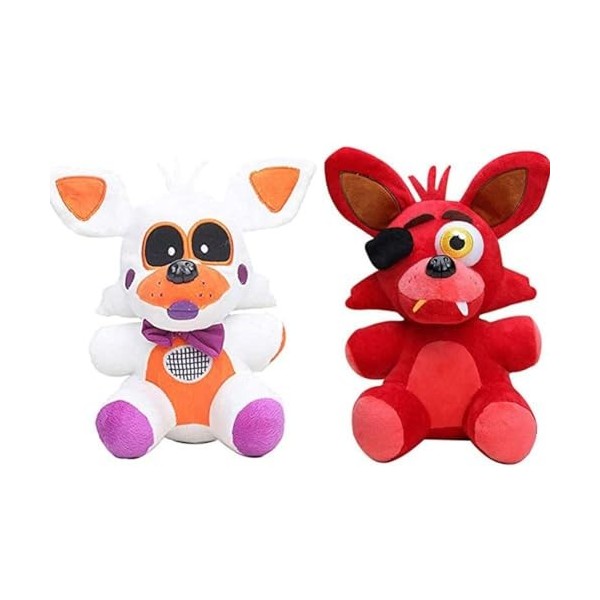 18/25cm FNAF Five Nights At Freddy's Foxy Chica Bonnie Juguete De Peluche Dorado I.471815640