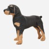 KiLoom Géant Réaliste Chien Jouet Réaliste en Peluche Rottweiler Chien Peluche Jouets Cadeau pour Enfants 35cm 1