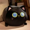 Kawaii Chat Coussin Mignon Chat en Peluche Jouet en Peluche Dessin Animé en Peluche Animal Poupée Canapé Coussin Fille Enfant