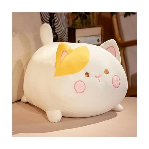 Kawaii Chat Coussin Mignon Chat en Peluche Jouet en Peluche Dessin Animé en Peluche Animal Poupée Canapé Coussin Fille Enfant